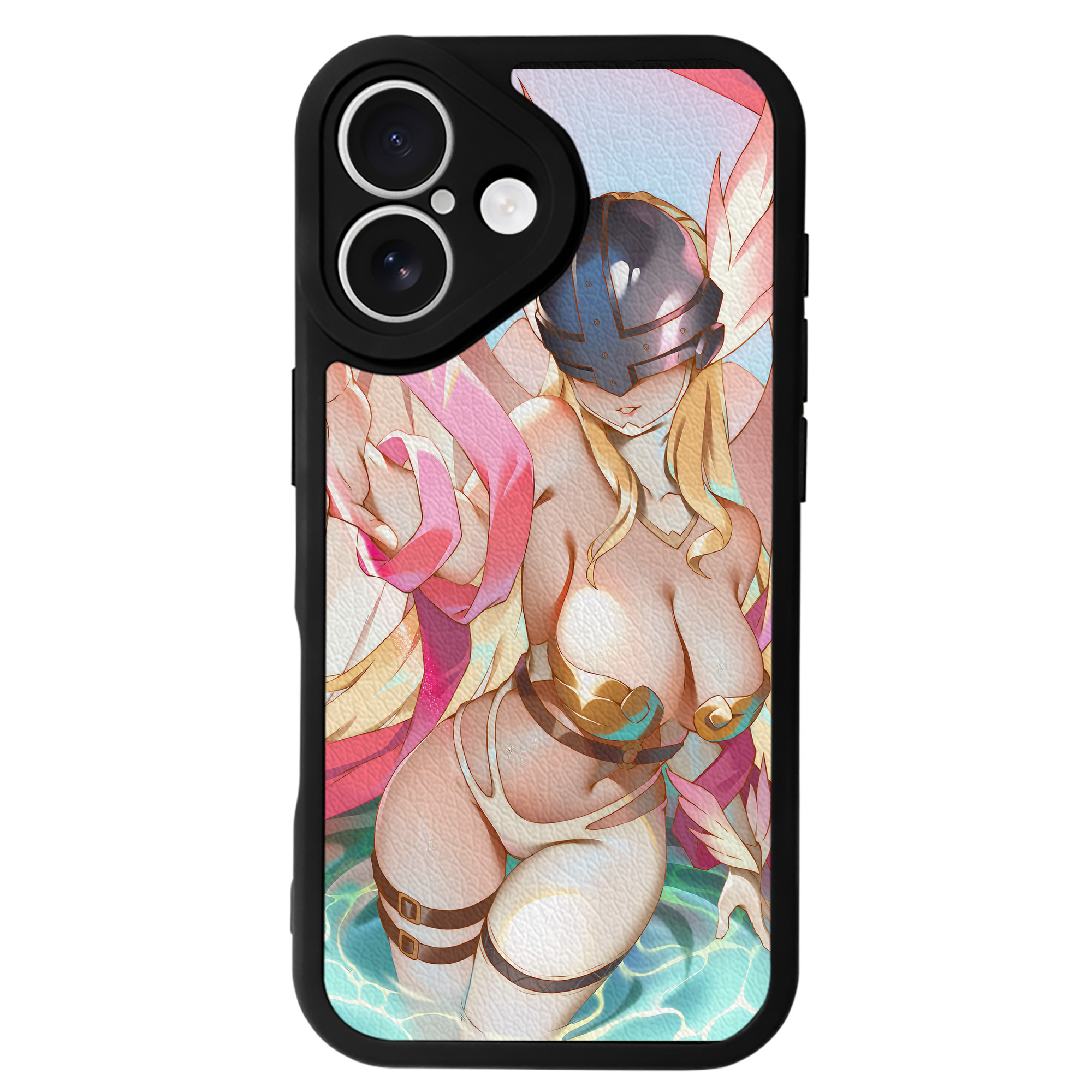 （画像用） Digimon デジタルモンスター/デジモン 【iPhone 16シリーズ対応】シリコンスマホケース（レザー調） 材質：シリコン